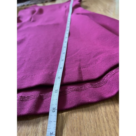 Free People Magenta Sleeveless Cha Cha Zipper Back Mini Dress Size Small - Picture 8 of 10